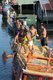 Thailand: Boys diving from a sunken fishing boat, Narathiwat, southern Thailand