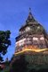 Thailand: The old chedi at Wat Yang Kuang before renovation, Suriyawong Road, Chiang Mai, northern Thailand